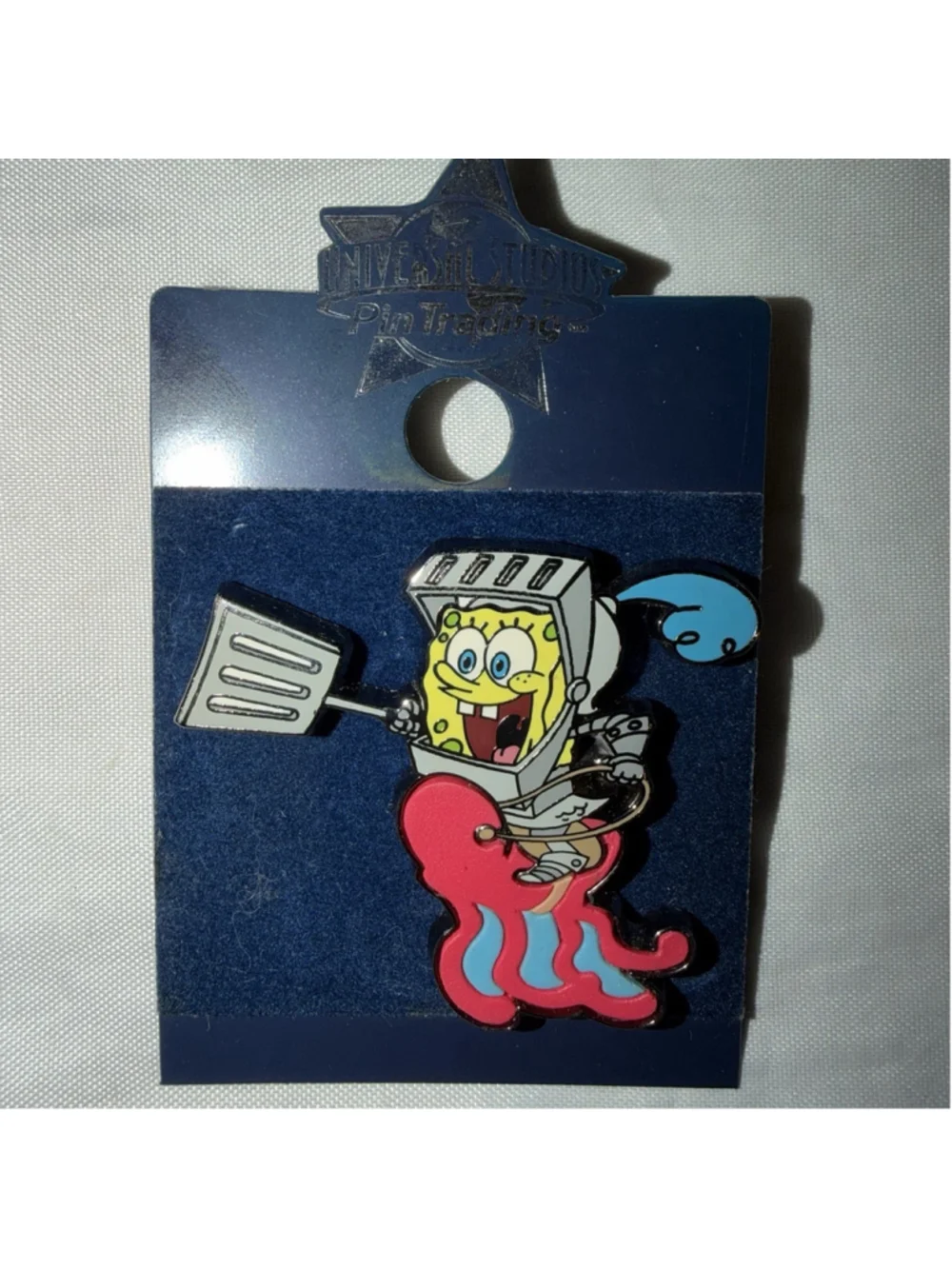 RARE HTF NIP Universal Studios SpongeBob SquarePants Jellyfish Trading Pin